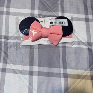 Little Sleepies Disney Kids Minnie Mouse Pink Bow Headband